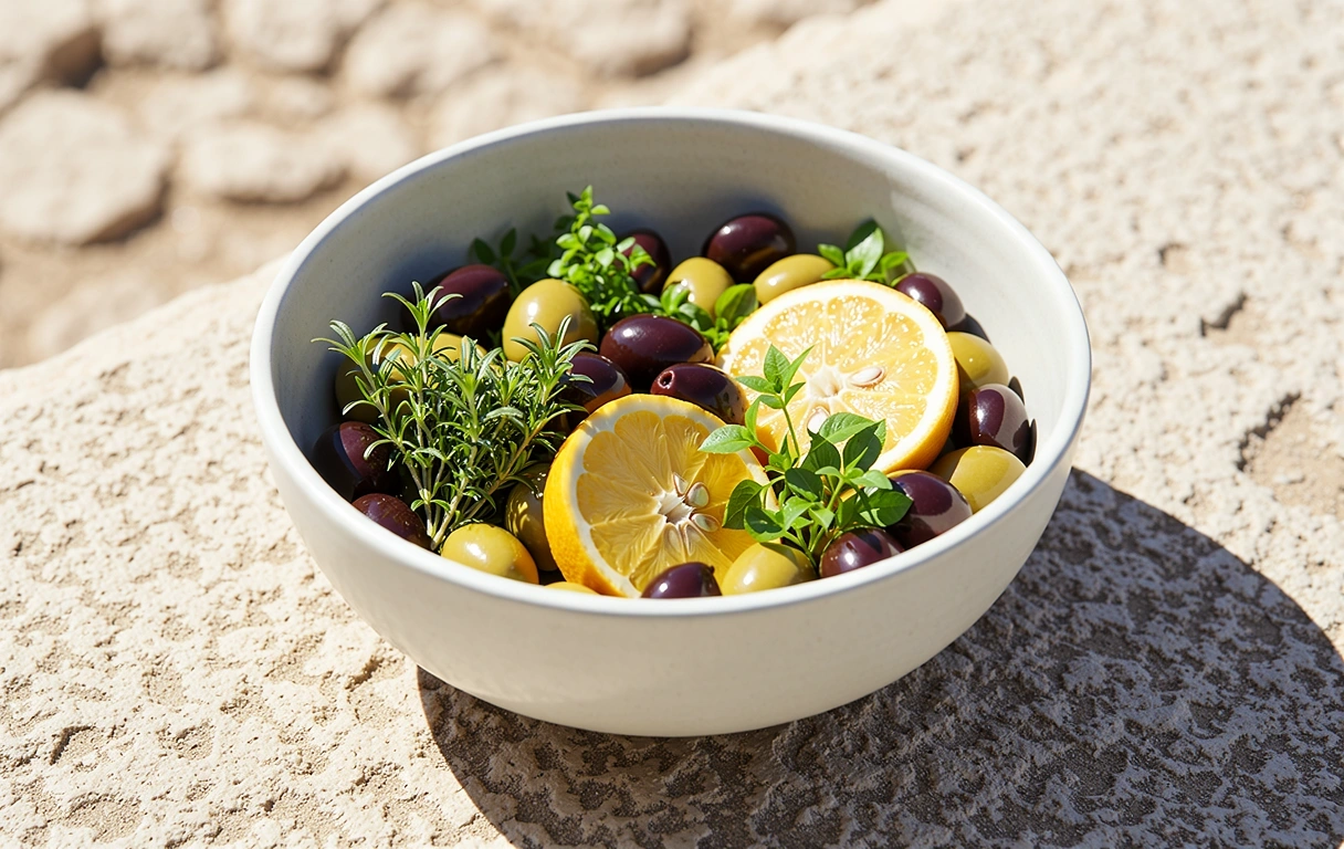 Frische Zutaten für gesunde Ernährung
